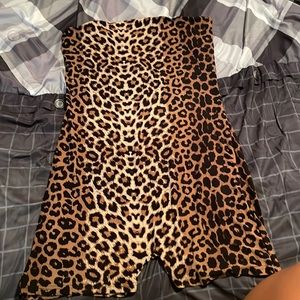 Leopard Romper